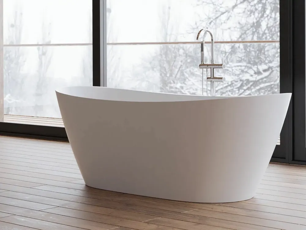 Baignoires - Baignoire îlot ovale VENECIA 170x80cm, by SPALINA - SPALINA