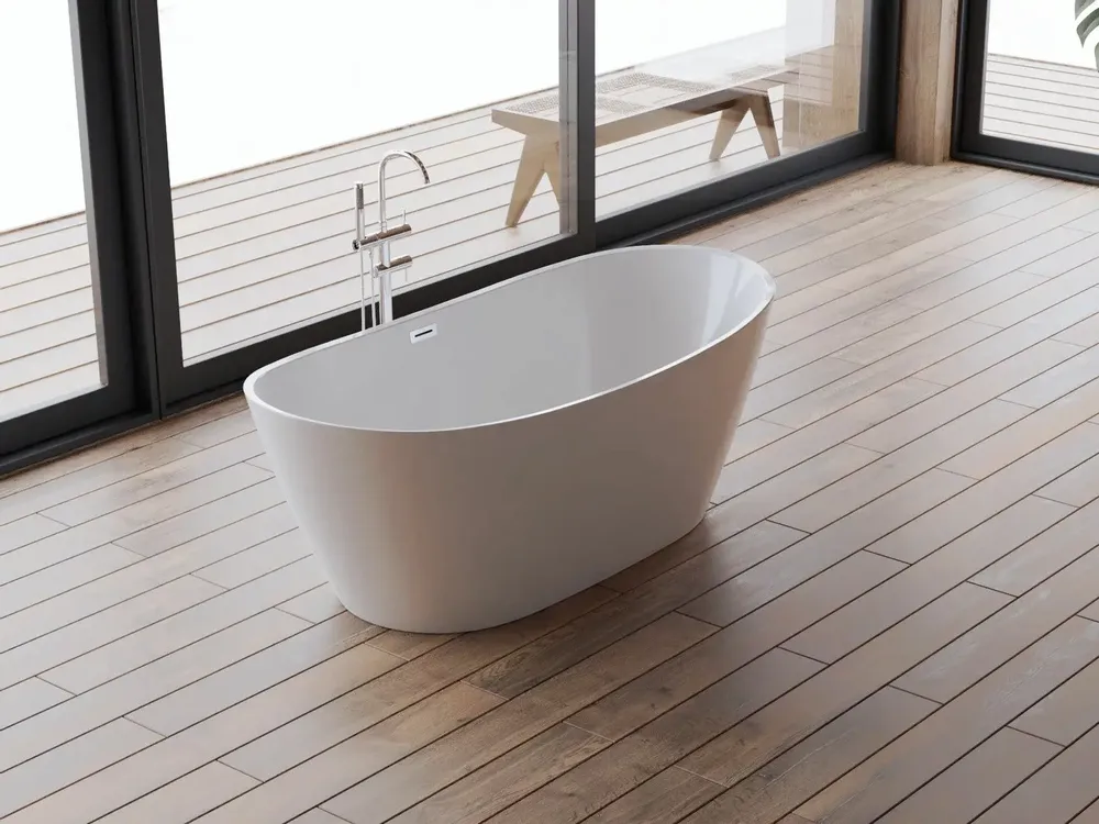 Baignoires - Baignoire îlot ovale VENECIA 170x80cm, by SPALINA - SPALINA