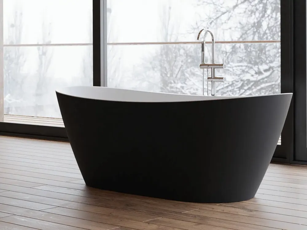 Baignoires - Baignoire îlot ovale VENECIA 170x80cm, by SPALINA - SPALINA