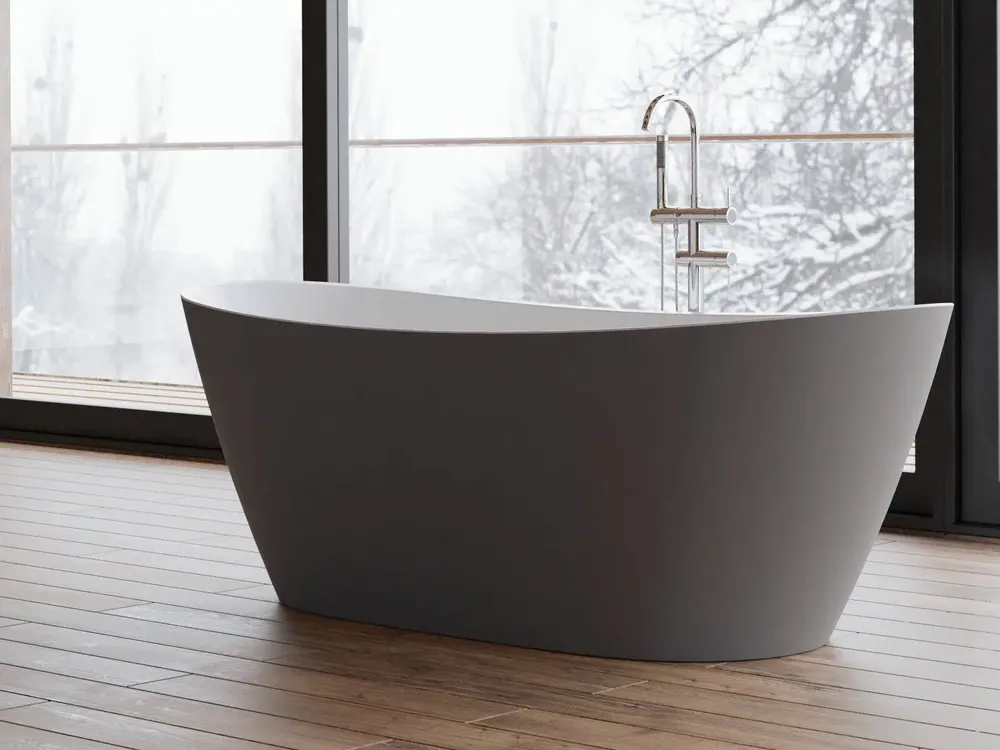 Baignoires - Baignoire îlot ovale VENECIA 170x80cm, by SPALINA - SPALINA