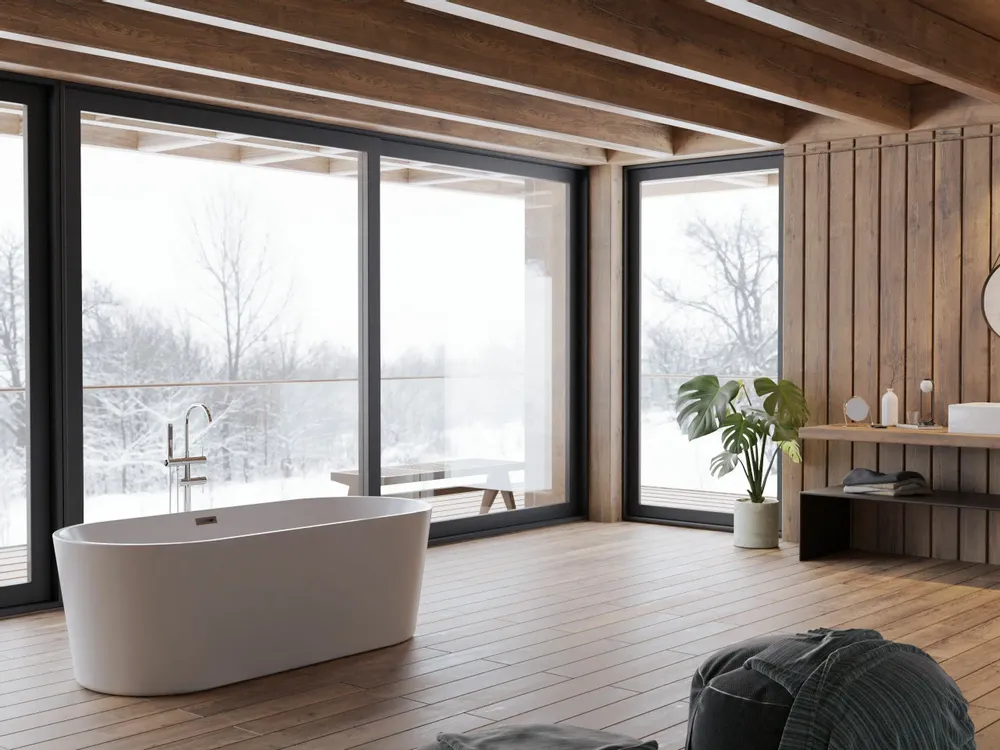 Bathtubs - Freestanding Oval Bathtub JADE L. 170 x W. 80 cm, by SPALINA - SPALINA