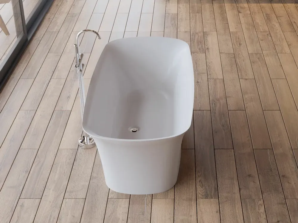 Bathtubs - Freestanding Rectangular Bathtub BLISS L. 170 x W. 80 cm, by SPALINA - SPALINA