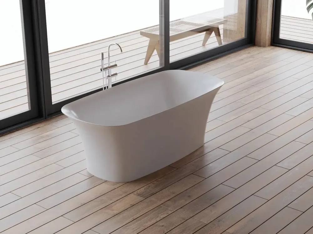 Bathtubs - Freestanding Rectangular Bathtub BLISS L. 170 x W. 80 cm, by SPALINA - SPALINA