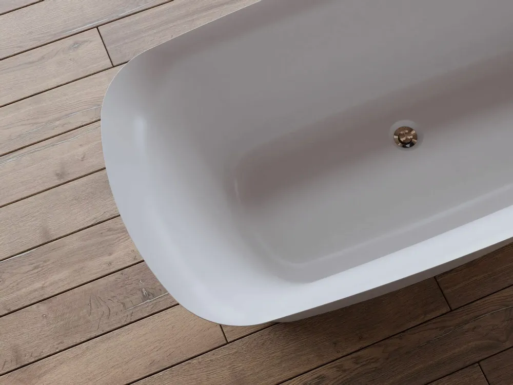 Bathtubs - Freestanding Rectangular Bathtub BLISS L. 170 x W. 80 cm, by SPALINA - SPALINA