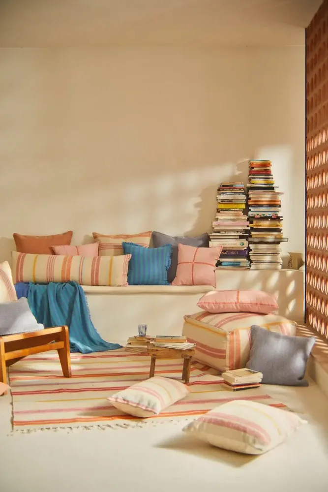 Cushions - COTTON CUSHION COVERS - CALMA HOUSE