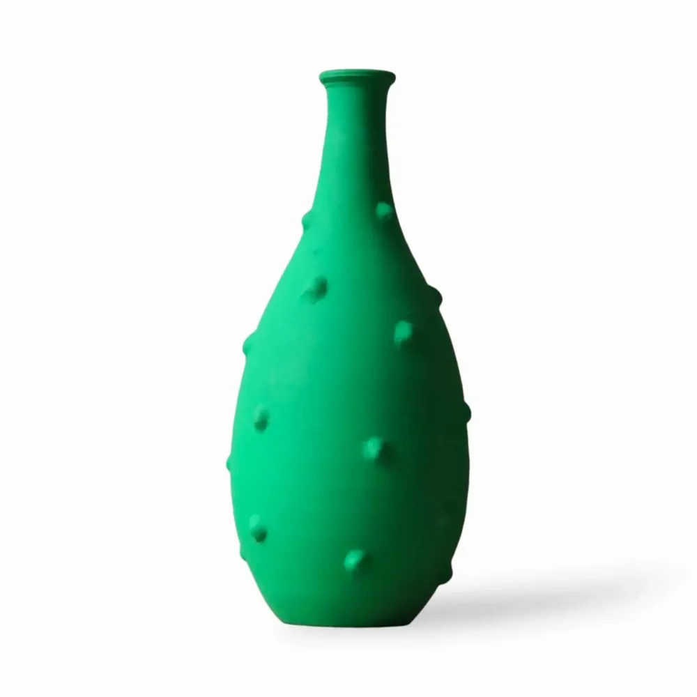 Vases - Timgad Vase - Matt Green - MAISON MARMOL