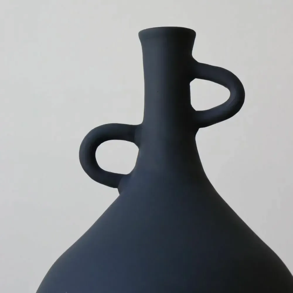 Vases - Lixus Vase - Matt Black - MAISON MARMOL