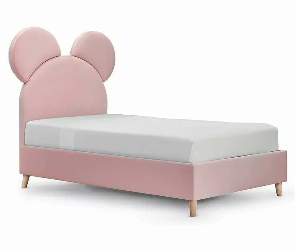 Chambres d'enfants - Crazy Mouse Upholstered Bed - BLUE BEAR