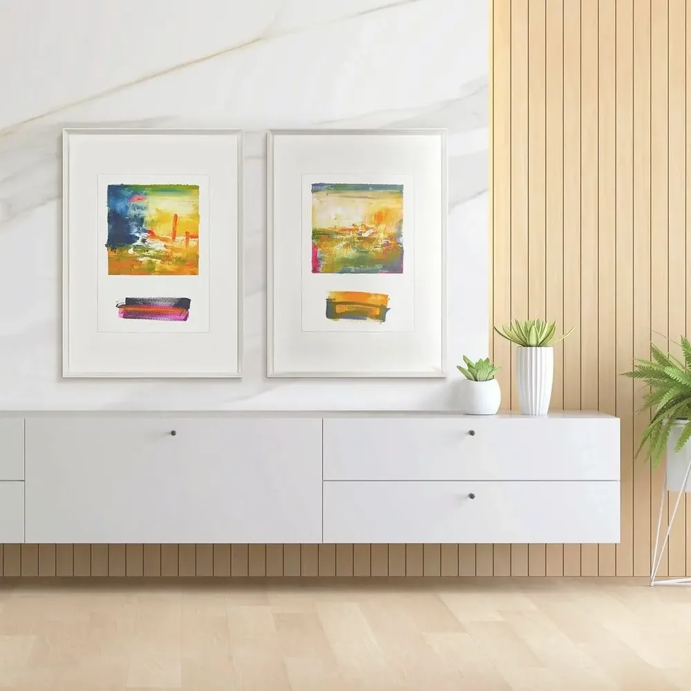 Services - 'Deriba 01' - Œuvre Originale - 70x100 cm - PERSPECTIVA 10