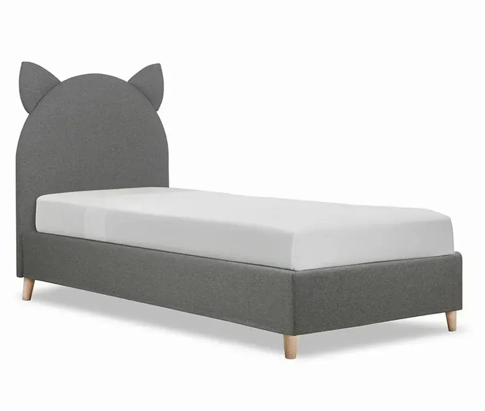 Chambres d'enfants - Little Kitty Upholstered Bed - BLUE BEAR