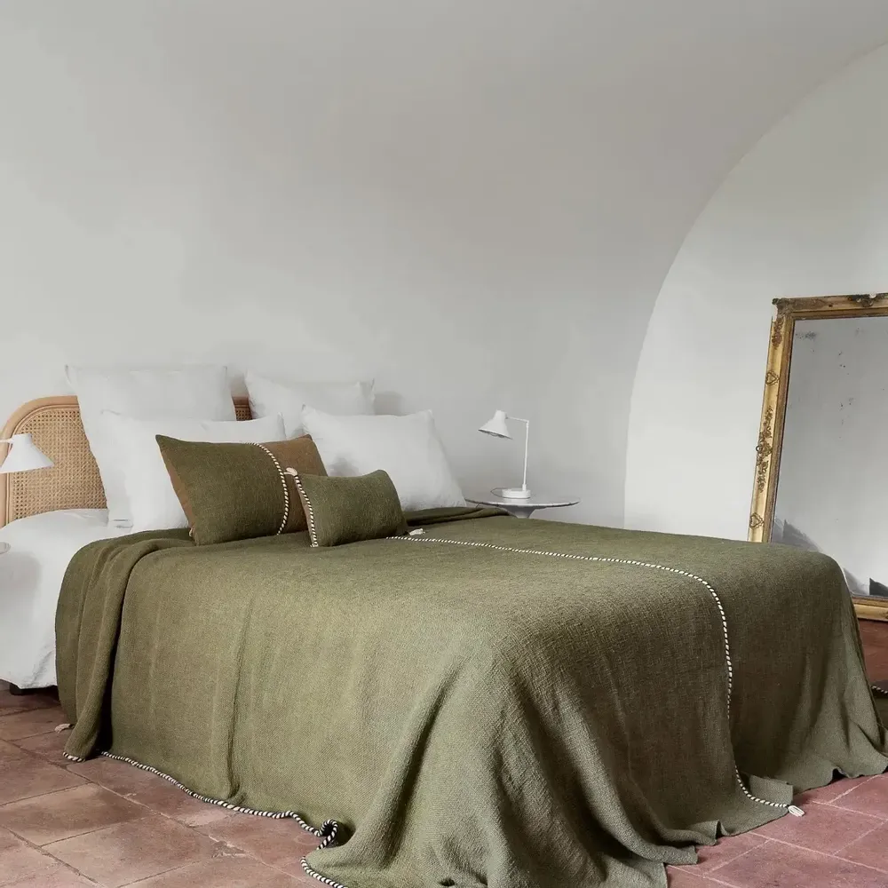 Bed linens - EVEREST cotton bedspread 250x250 cm - BED AND PHILOSOPHY