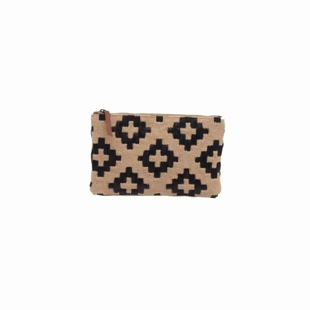 Pochettes - Pochette à motifs raphia FLEX 25x17 cm - BED AND PHILOSOPHY