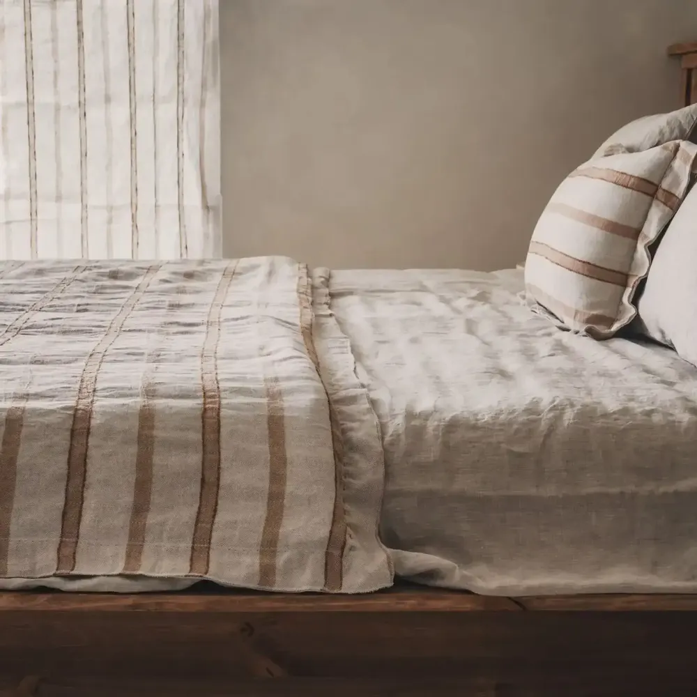 Linge de lit - Couvre-lit POPPY 250x250 cm - BED AND PHILOSOPHY