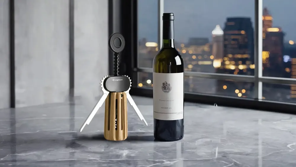 Accessoires pour le vin - LUGANA Tire-bouchon à levier - LEGNOART