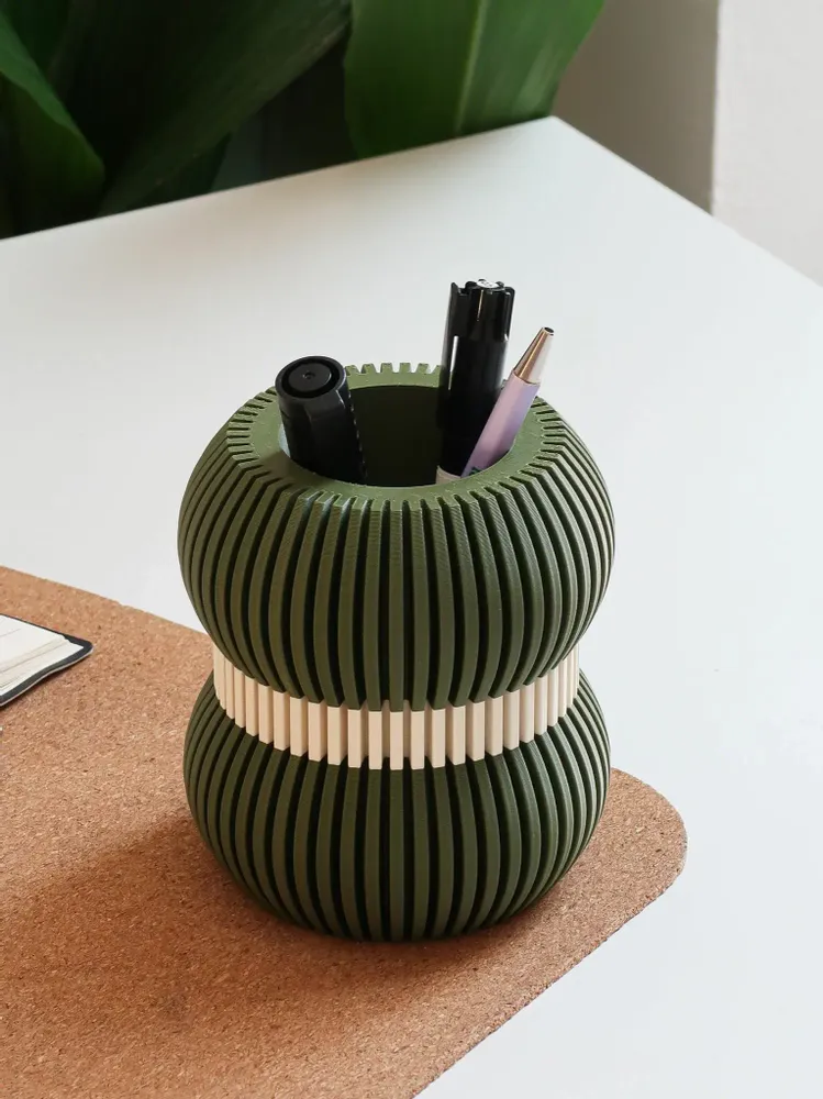 Range-tout - ORGANISEUR DE BUREAU - PORTE-STYLOS TRIS - MENDELEK STUDIO