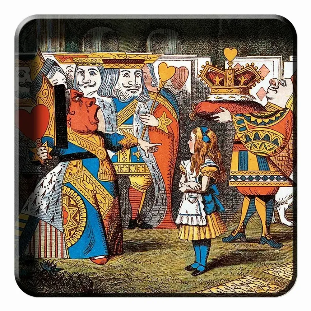 Trays - Square Metal Trays - BLUE SHAKER
