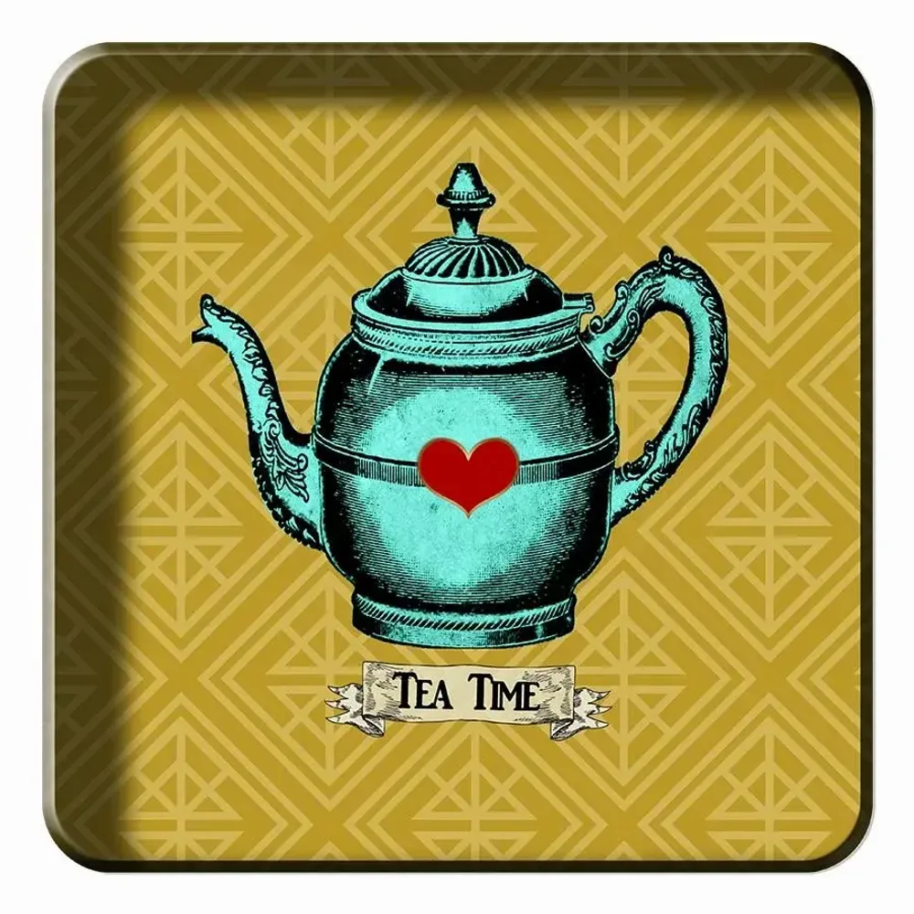 Trays - Square Metal Trays - BLUE SHAKER