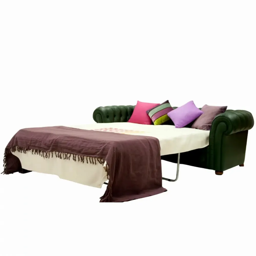 Canapés pour collectivités - Chesterfield Classic Bed|Canapé lit - CREARTE COLLECTIONS