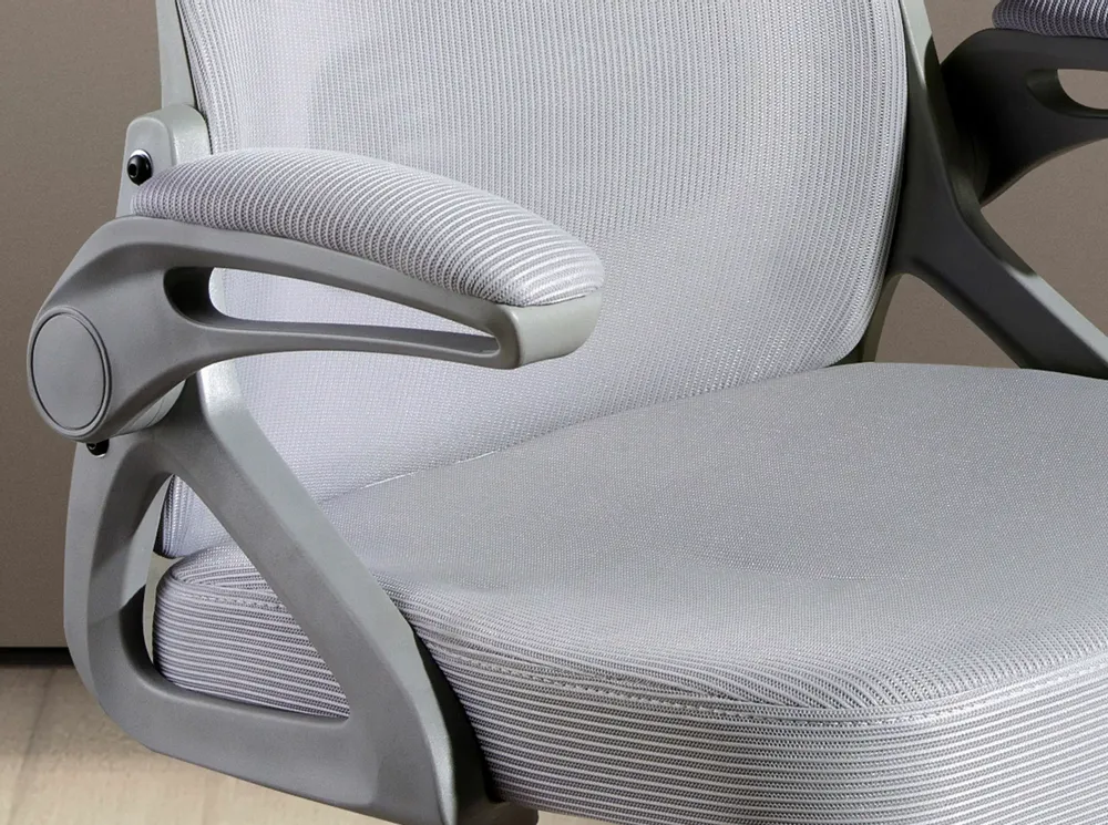 Chaises - Chaise de bureau pivotant tissu gris - ANGEL CERDÁ