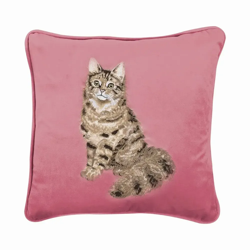 Fabric cushions - Embroidered Cushions - WRENDALE DESIGNS