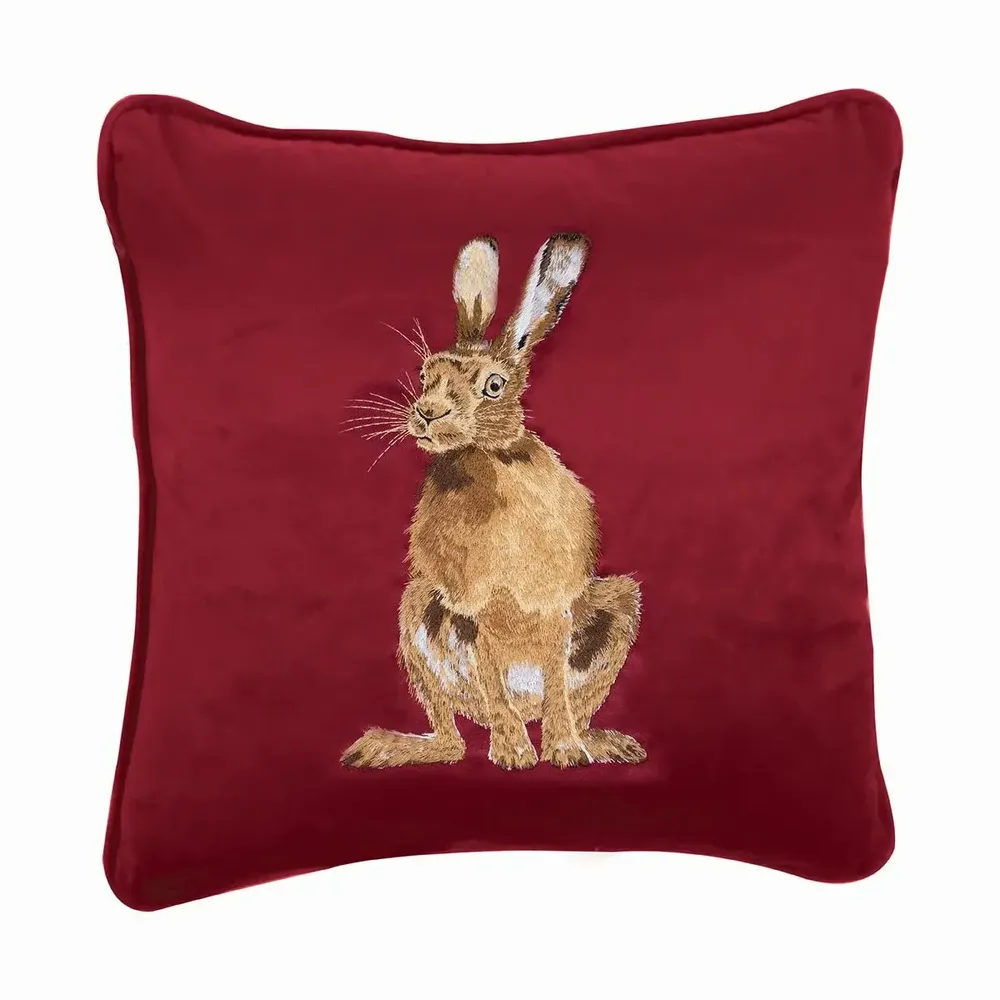 Fabric cushions - Embroidered Cushions - WRENDALE DESIGNS