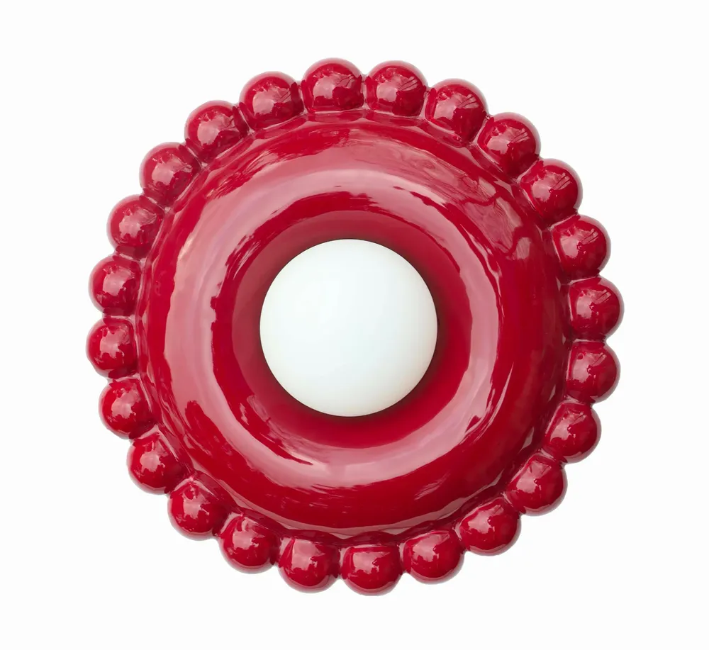 Objets design - Applique Luna Tall Bordeaux - BELLO ET BELLO