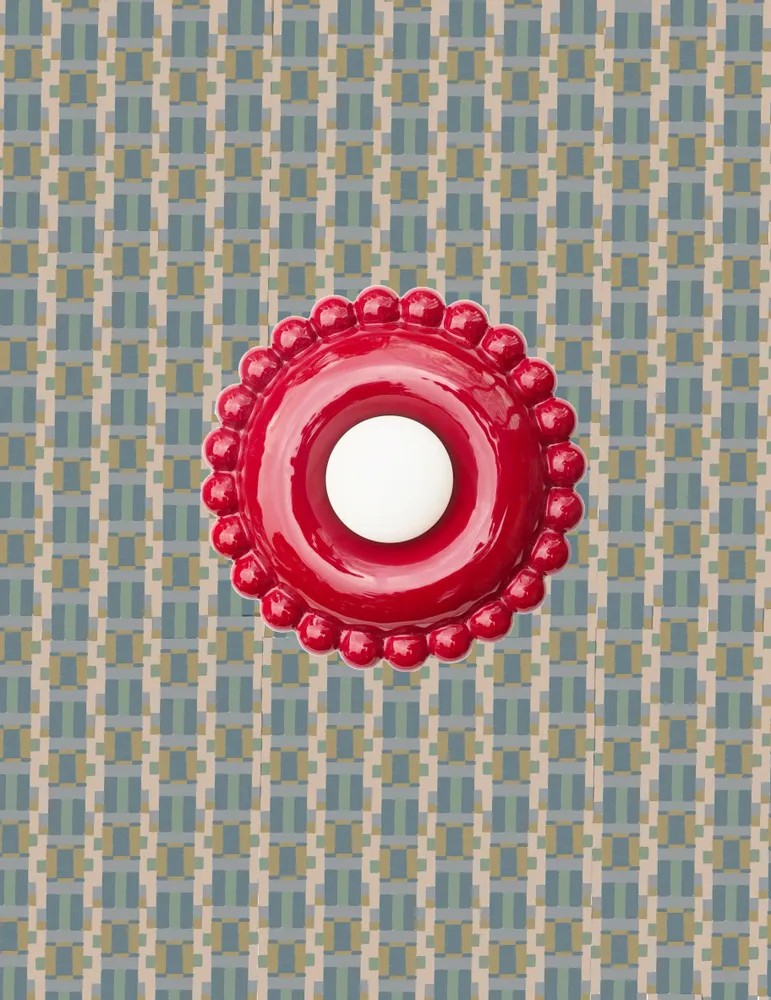 Objets design - Applique Luna Tall Bordeaux - BELLO ET BELLO