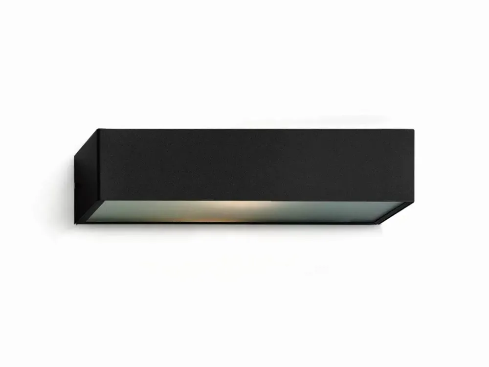 Wall lamps - LINE 30cm wall light in black, white or nickel - LUXCAMBRA