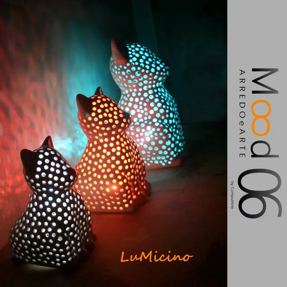 Lampes de table - Bianca Miao© LuMicino© - MOOD06 ARREDO E ARTE