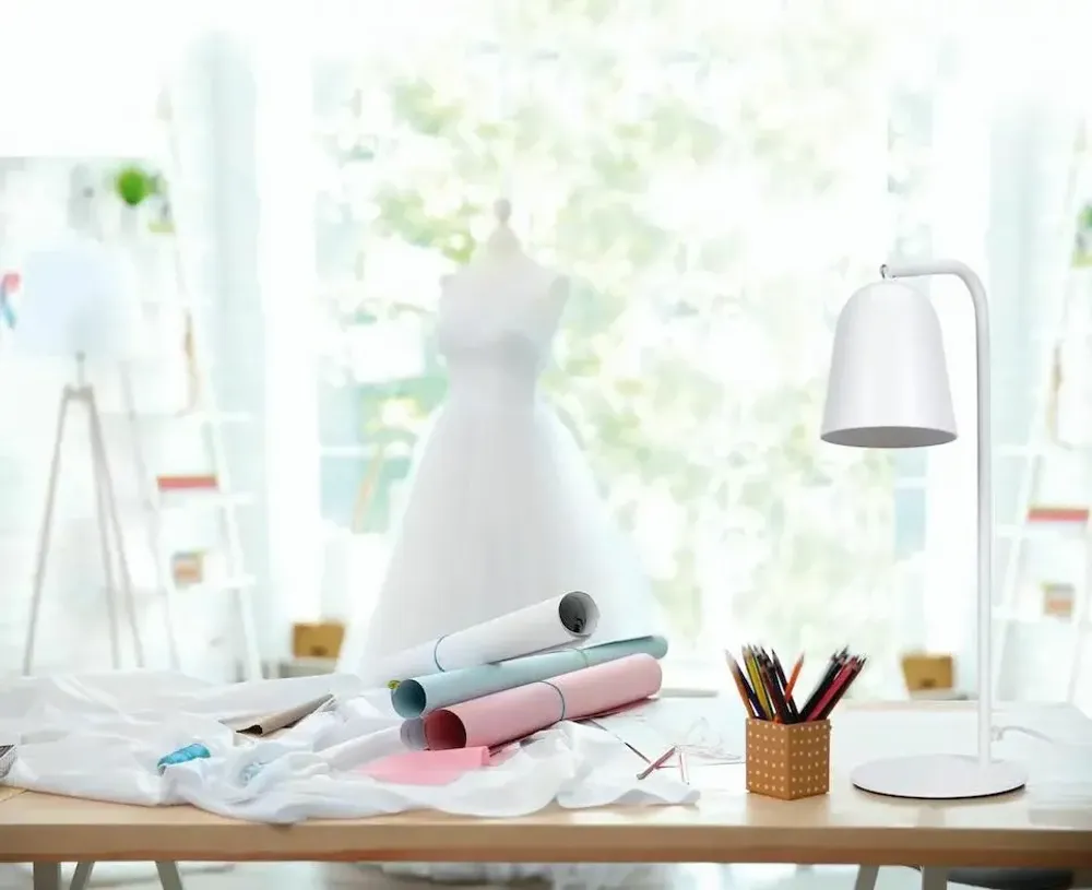 Lampes de table - LULA lampe à poser en noir ou blanc - LUXCAMBRA