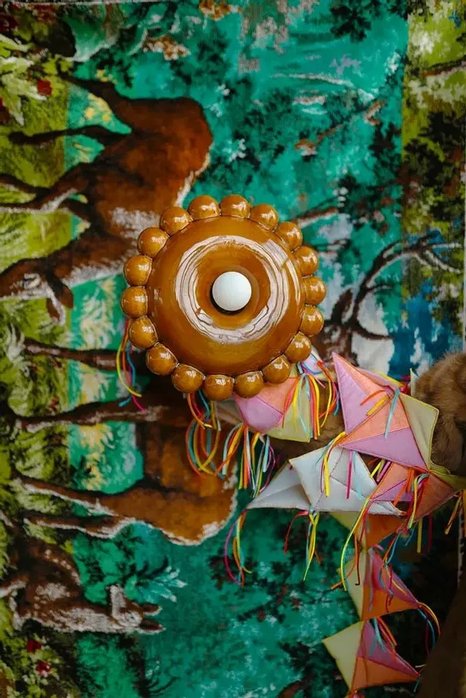 Objets design - Applique Luna Small Erable - BELLO ET BELLO