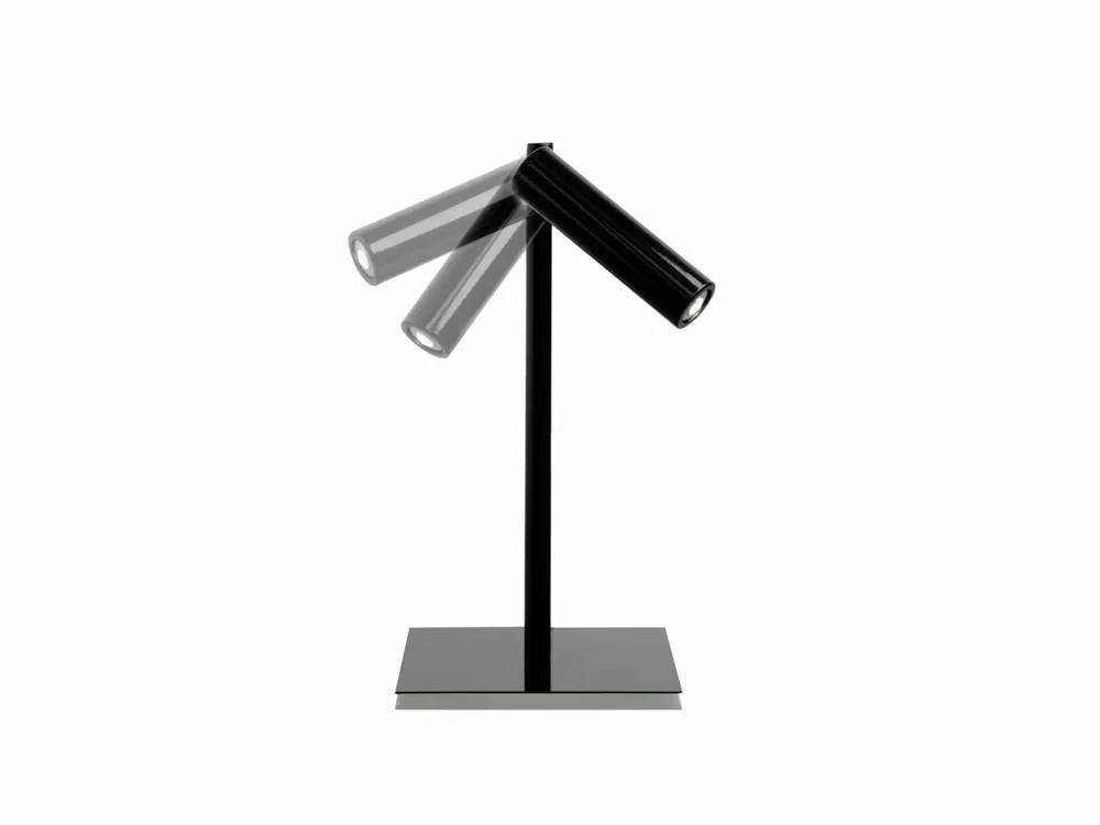 Table lamps - MANHATTAN table lamp 25cm black, white or black and gold - LUXCAMBRA