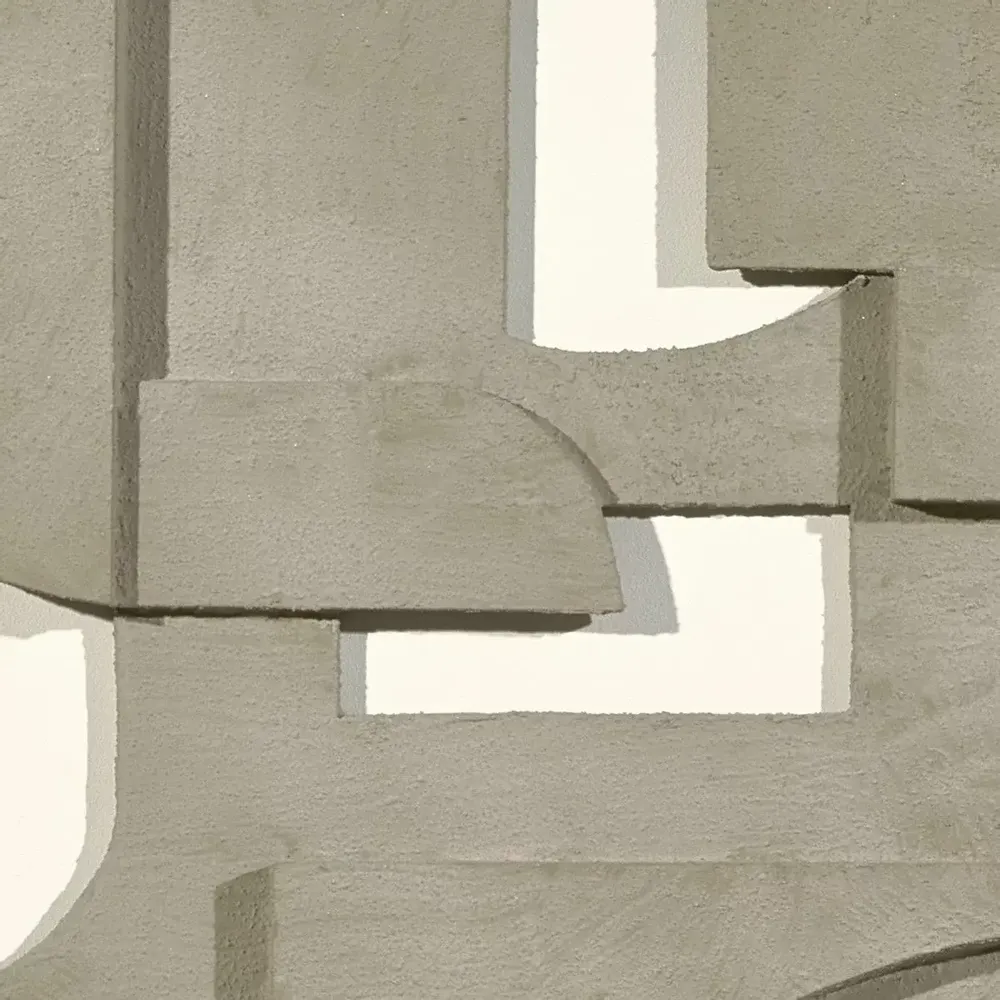 Services - 'Castle 01 Concrete' - Œuvre Originale - 70x70 cm - PERSPECTIVA 10