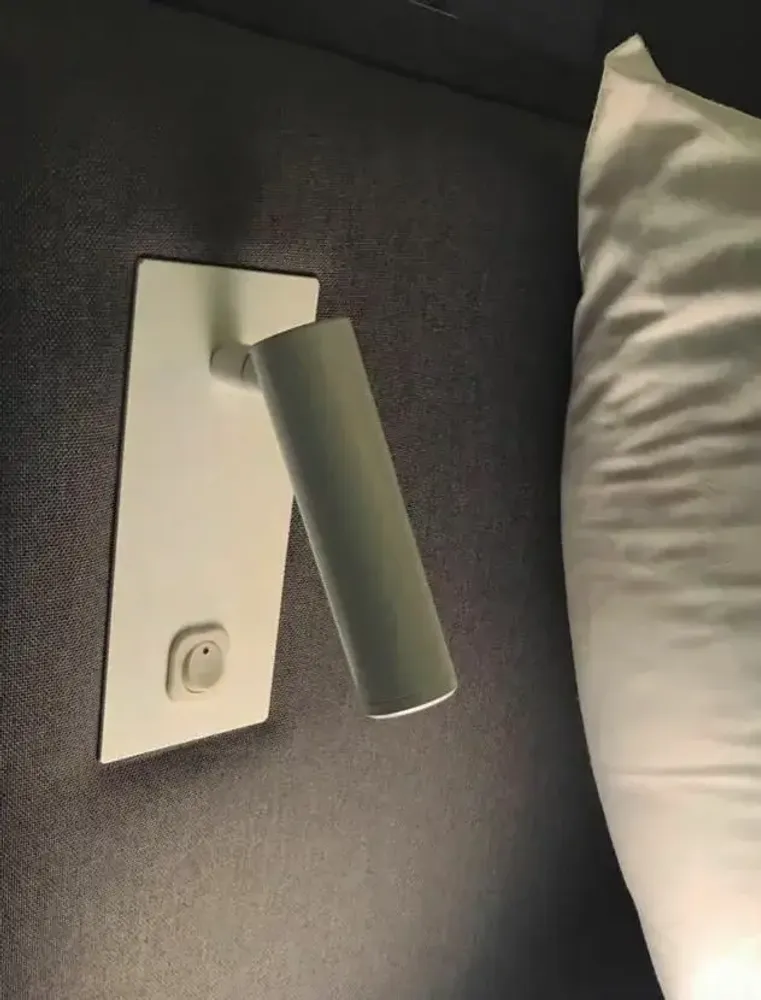 Wall lamps - MANHATTAN built-in wall light with reader and USB socket - LUXCAMBRA