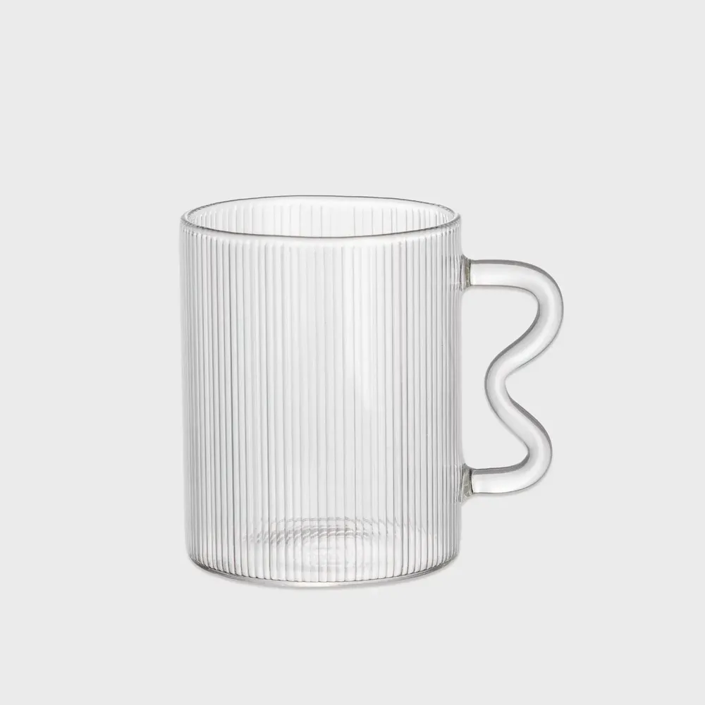 Tea and coffee accessories - Glass serene sway / set of 2 - AND NOOK