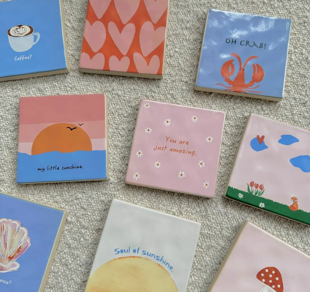 Cadeaux - Carreau ap-peach-iate - AND NOOK