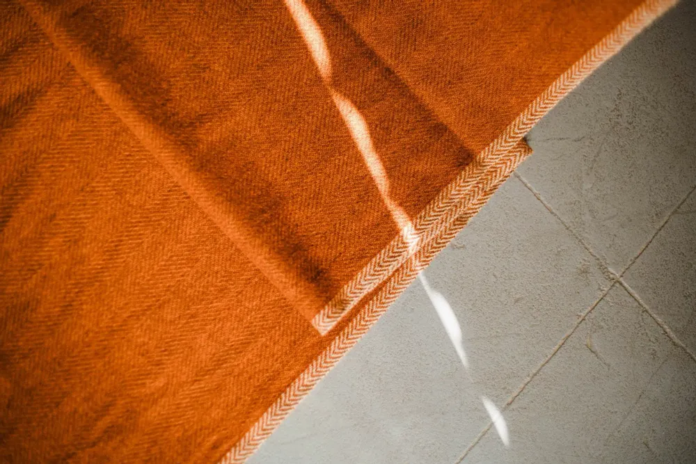 Unique pieces - GYANTSE MEADOW THROW - HIMALAYAN HERMITAGE