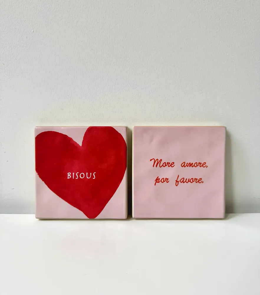 Gifts - Ceramic tile more amore - AND NOOK