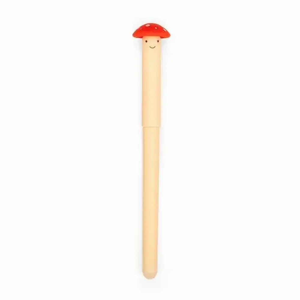 Papeterie bureau - STYLO CHAMPIGNONS EFFAÇABLE - KIKKERLAND