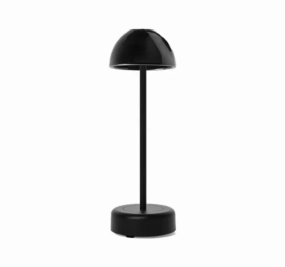Accessoires de déco extérieure - ABSIDIOLA lampe à poser portable mini avec abat-jour en céramique - LUXCAMBRA