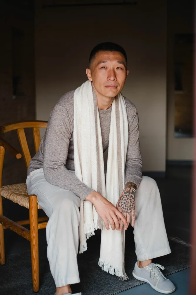 Foulards et écharpes - ÉCHARPE DE TERRAIN D'ASSAM - HIMALAYAN HERMITAGE