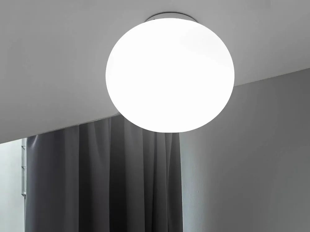 Ceiling lights - MOON ceiling lamp in white with a diameter of ø40cm, ø30cm or ø51cm - LUXCAMBRA