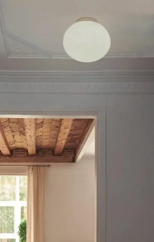 Ceiling lights - MOON ceiling lamp in white with a diameter of ø40cm, ø30cm or ø51cm - LUXCAMBRA