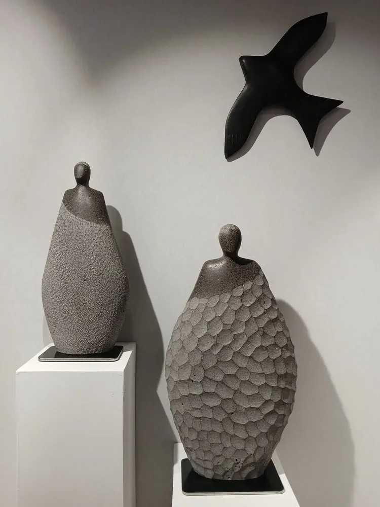 Objets de décoration - Les Gardiens - LUCIE DELMAS SCULPTURE