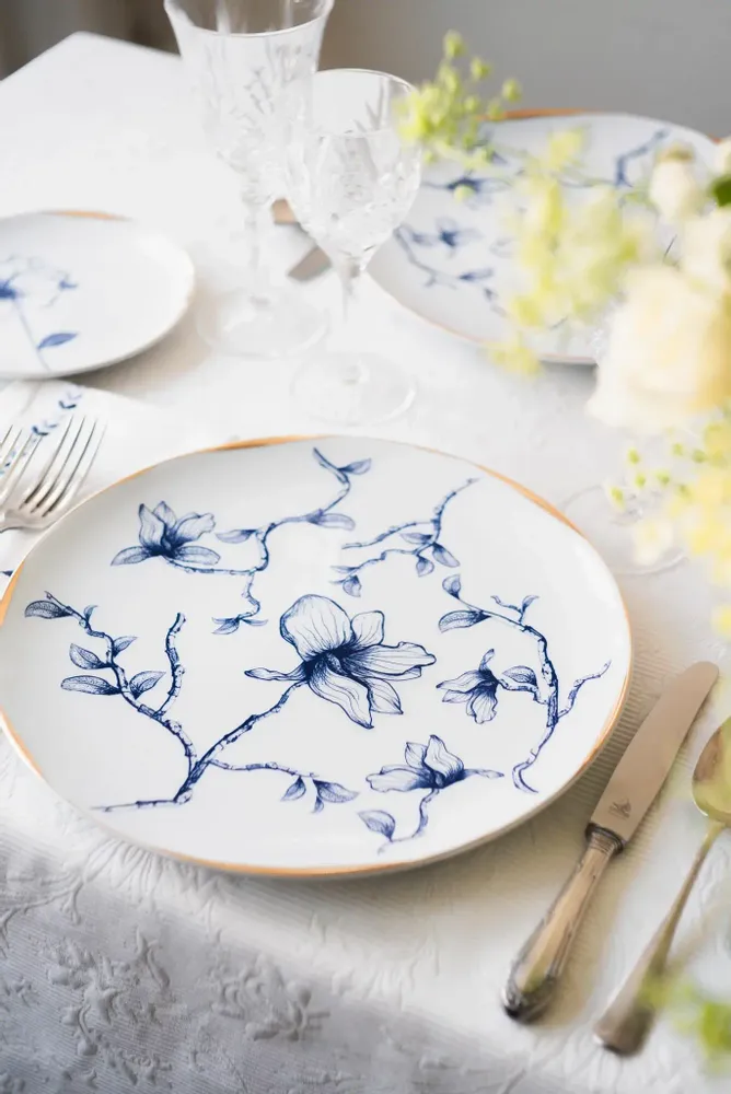 Assiettes de réception - Assiette de dîner Magnolia - RUMA HOME