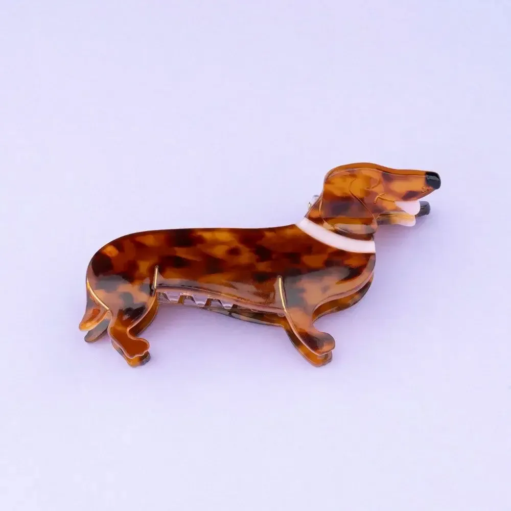 Hair accessories - Dachshund Hair Claw - Coucou Suzette - COUCOU SUZETTE