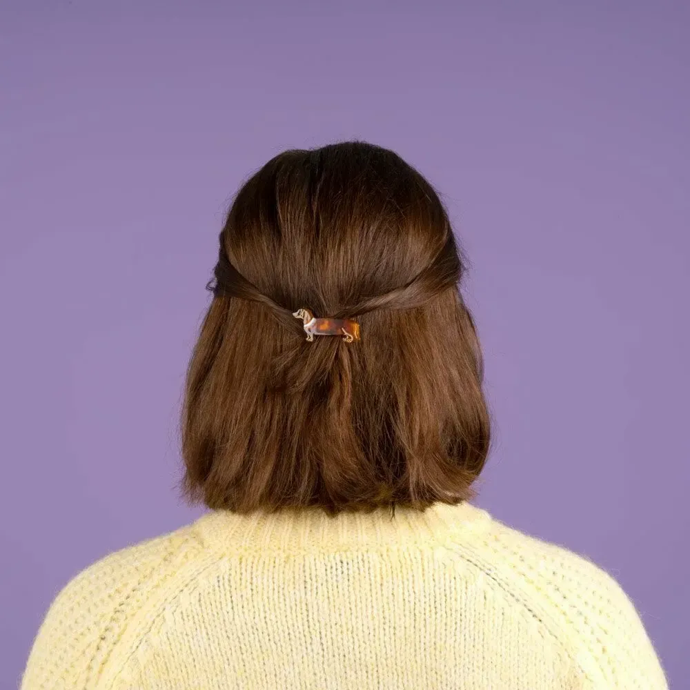 Hair accessories - Dachshund Hair Clip - Coucou Suzette - COUCOU SUZETTE