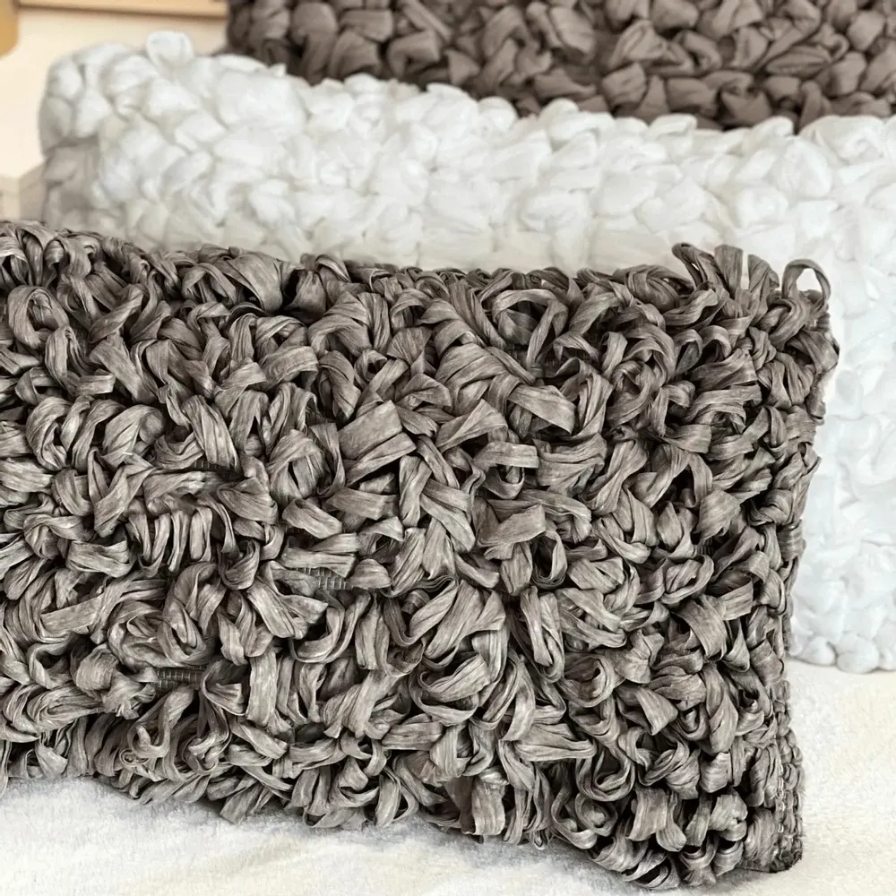 Fabric cushions - Handmade Throw Pillows. Upcycled Decor from Portugal. (10% OFF) - SOWL