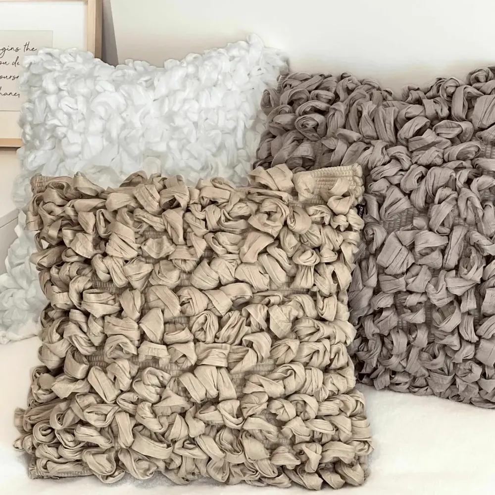 Fabric cushions - Handmade Throw Pillows. Upcycled Decor from Portugal. (10% OFF) - SOWL