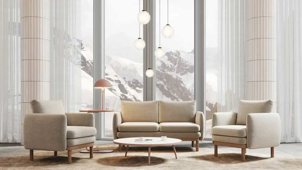 Sofas for hospitalities & contracts - AURORA sofa - STYLE HOME CONTRACT